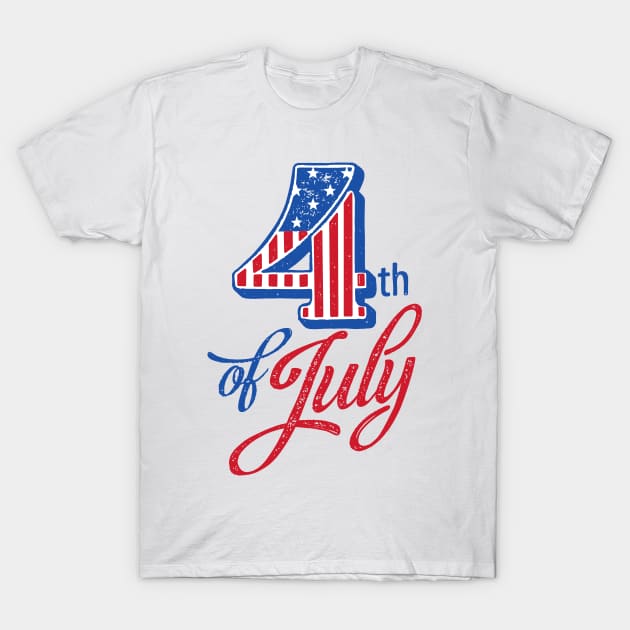 4th of July - Independence Day T-Shirt by valentinahramov